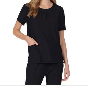 Like new black scrub top